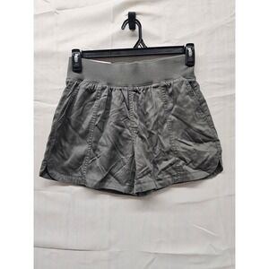 Member's Mark Womens Olive Green Tencel Lyocell Relaxed Shorts WSCL-350-2025 S